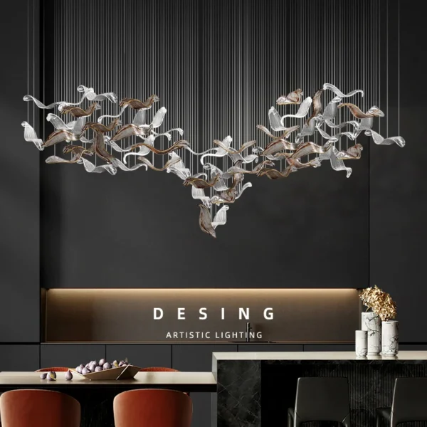 Restaurant Dining Table Hanging Chandelier Lighting